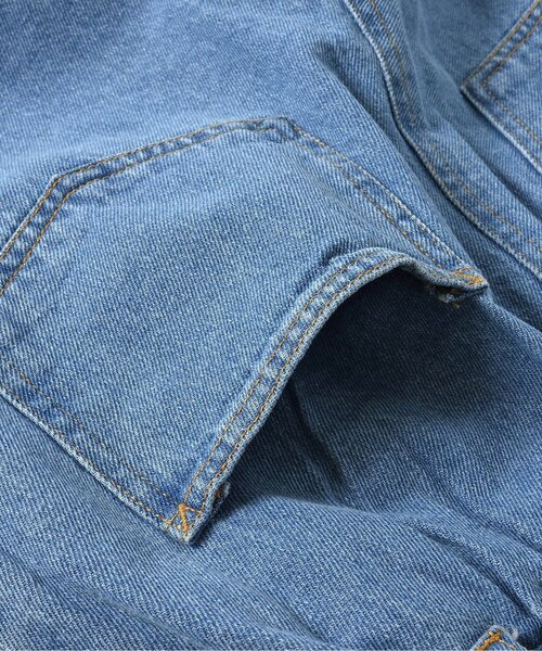 algy（アルジー）の「シシュウ入りグランジワイドタックパンツ（その他パンツ・キッズ・サックスブルー/ブラック・MEDIUM/XX-SMALL/X-SMALL/SMALL）」の6枚目の写真