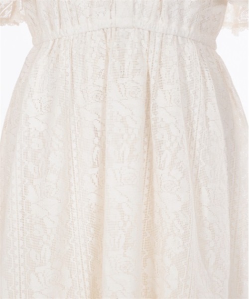 axes femme（アクシーズファム）の「ローズレースケープワンピース（ワンピース・レディース・キナリ/イエロー/ブラック・MEDIUM）」の11枚目の写真