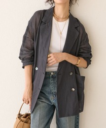RIVE DROITE | 予約【ウォッシャブル】ラミーオーバーシアージャケット(テーラードジャケット)