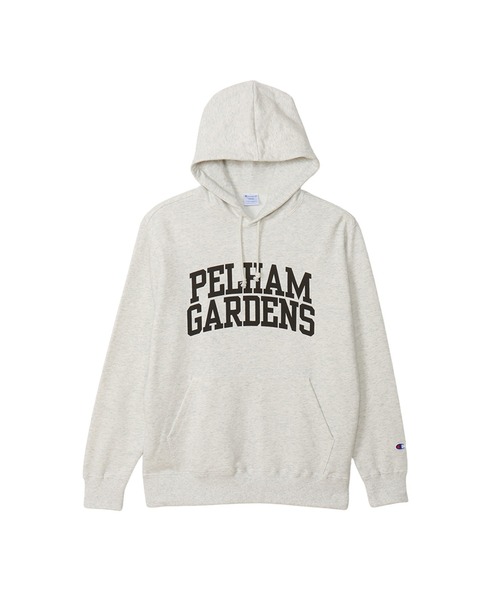 Champion（チャンピオン）の「【Champion/チャンピオン】メンズ ベーシック フーデッドスウェットシャツ（パーカー・メンズ・ネイビー/オートミール/オフホワイト/ブラック系その他/ダークグリーン・LARGE/MEDIUM/SMALL/X-LARGE）」の4枚目の写真