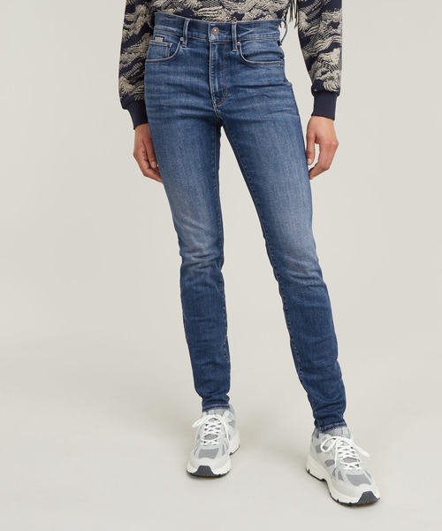G-STAR Meisjes Jeans SS22507 3301 Skinny Jeans - Trendy En Comfortabel