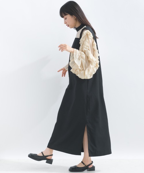 terrace（テラス）の「フルーエントカルゼ×シフォン フリル