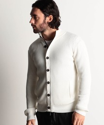 HIDEAWAYS NICOLE | プレーティングリブZIPブルゾン(カーディガン/ボレロ)