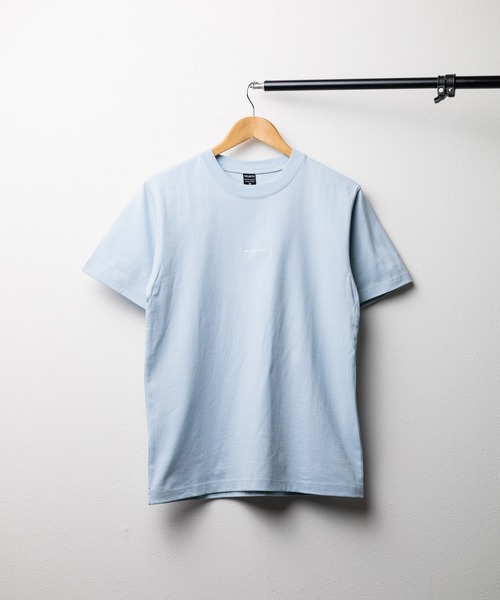B.I.D.(ビーアイディー)の「《ミドルウェイト》刺繍ショートスリーブ コットンTシャツ(Tシャツ/カットソー・レディース・ブラック/ホワイト/ブルー系・MEDIUM/LARGE)」の3枚目の写真