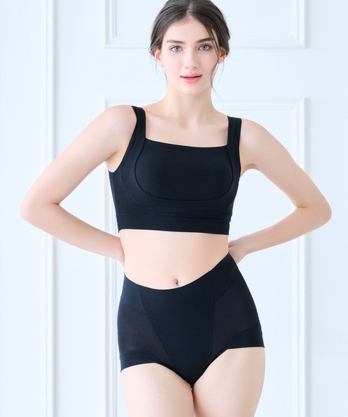 BRADELIS NEWYORK（ブラデリスニューヨーク）の「フレンドリーサポートブラ ブラデリス 補正下着 補整（ブラジャー・レディース・グレイッシュベージュ/ホワイト系その他/ブラック・LL/3L/S/M/L）」の6枚目の写真