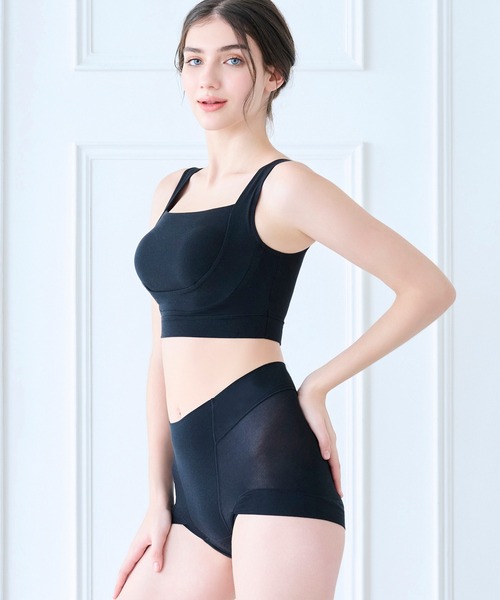 BRADELIS NEWYORK（ブラデリスニューヨーク）の「フレンドリーサポートブラ ブラデリス 補正下着 補整（ブラジャー・レディース・グレイッシュベージュ/ホワイト系その他/ブラック・LL/3L/S/M/L）」の7枚目の写真