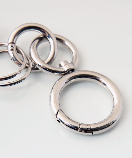 Jieda（ジエダ）の「RING KEY HOLDER（キーホルダー・メンズ・シルバー・ONESIZE）」の9枚目の写真