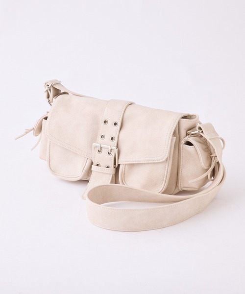 ベルトデザインショルダーバッグ（ショルダーバッグ）｜one after