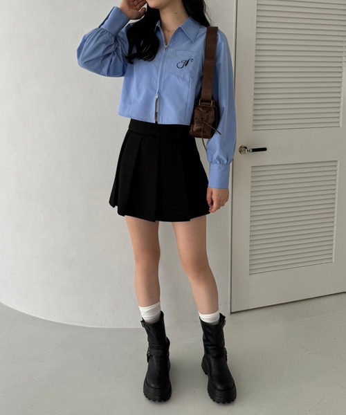 one after another NICE CLAUP（ワンアフターアナザーナイスクラップ）の「ベルトデザインショルダーバッグ（ショルダーバッグ・レディース・ブラック/アイボリー/ワインレッド/ブラウン・FREE）」の15枚目の写真