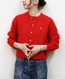 GYMPHLEX/ジムフレックス　シャギーニットカーディガン　SHAGGY KNIT CARDIGAN　GY-D0098 SGK