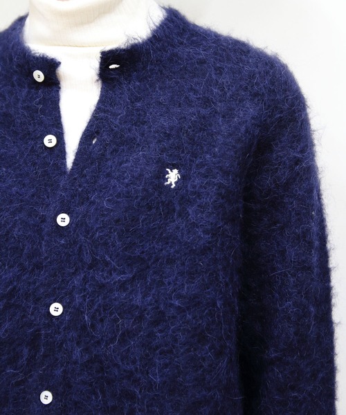 GYMPHLEX/ジムフレックス シャギーニットカーディガン SHAGGY KNIT