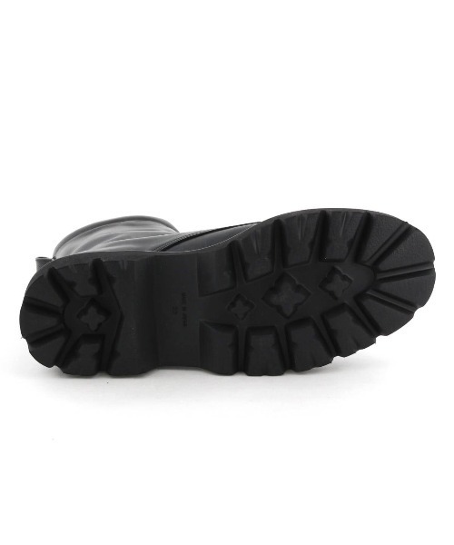 HIMIKO（ヒミコ）の「【Made in Japan】【撥水】フロントジップブーツ/641409（ブーツ・レディース・ブラウン/アイボリー/ブラック・24.5cm/24.0cm/23.5cm/23.0cm/22.5cm/25.5cm/25.0cm/22.0cm/26.0cm/26.5cm/21.5cm）」の11枚目の写真