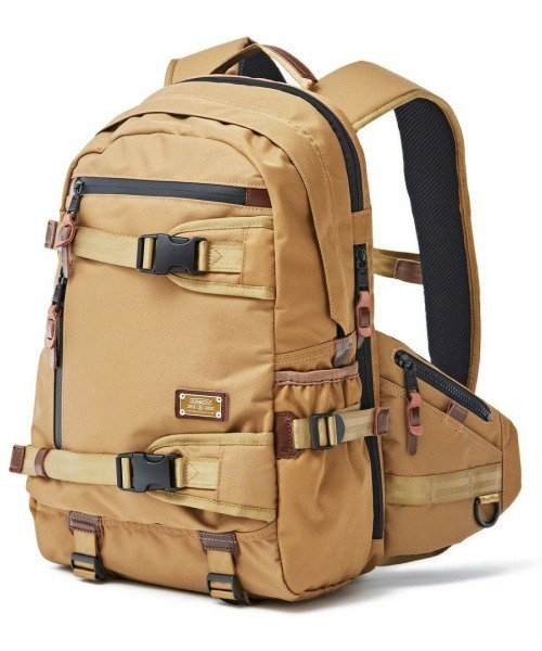 AS2OV(アッソブ)の「【AS2OV/アッソブ】 CORDURA DOBBY 305D DAY PACK / バックパック デイパック(バックパック/リュック・メンズ・ブラック/カーキ・FREE)」の2枚目の写真