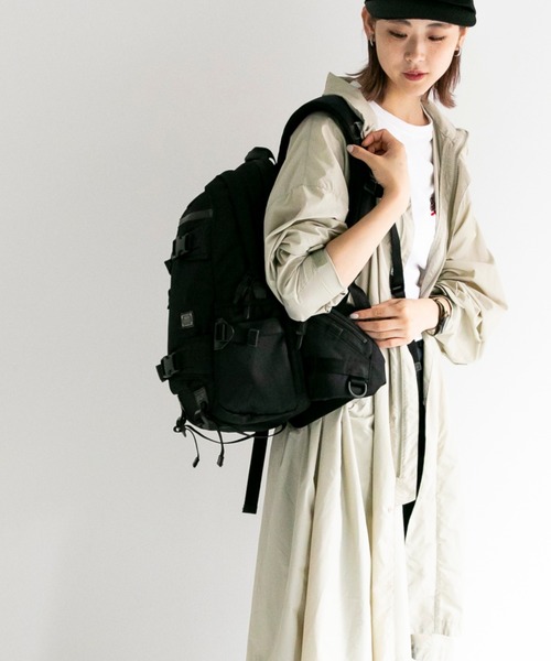 AS2OV(アッソブ)の「【AS2OV/アッソブ】 CORDURA DOBBY 305D DAY PACK / バックパック デイパック(バックパック/リュック・メンズ・ブラック/カーキ・FREE)」の6枚目の写真
