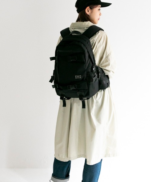 AS2OV(アッソブ)の「【AS2OV/アッソブ】 CORDURA DOBBY 305D DAY PACK / バックパック デイパック(バックパック/リュック・メンズ・ブラック/カーキ・FREE)」の4枚目の写真