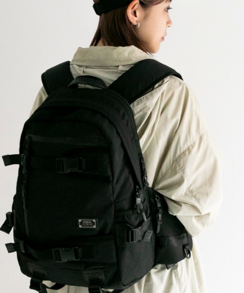 AS2OV(アッソブ)の「【AS2OV/アッソブ】 CORDURA DOBBY 305D DAY PACK / バックパック デイパック(バックパック/リュック・メンズ・ブラック/カーキ・FREE)」の5枚目の写真