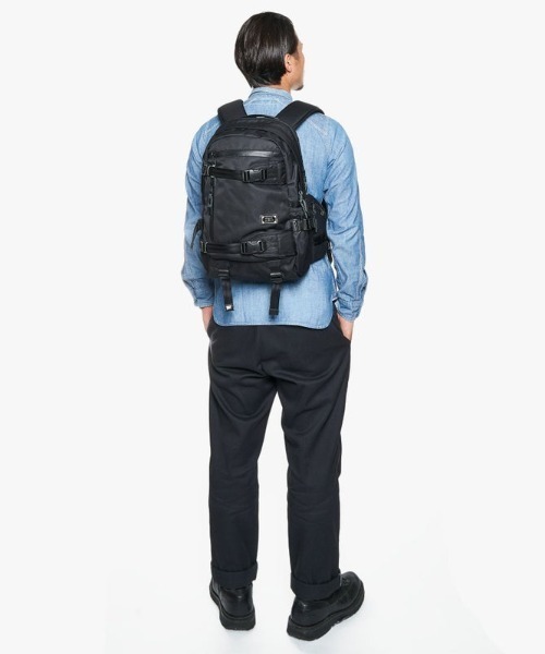 AS2OV(アッソブ)の「【AS2OV/アッソブ】 CORDURA DOBBY 305D DAY PACK / バックパック デイパック(バックパック/リュック・メンズ・ブラック/カーキ・FREE)」の15枚目の写真