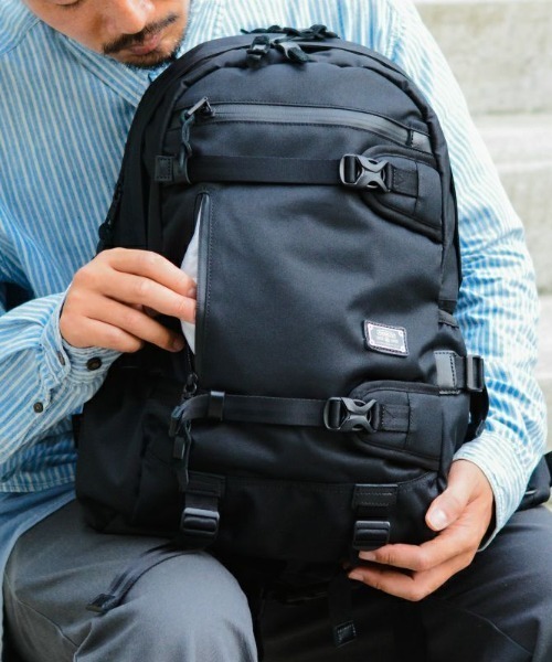AS2OV(アッソブ)の「【AS2OV/アッソブ】 CORDURA DOBBY 305D DAY PACK / バックパック デイパック(バックパック/リュック・メンズ・ブラック/カーキ・FREE)」の16枚目の写真