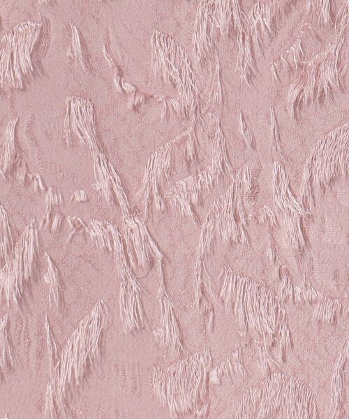 DRESKIP（ドレスキップ）の「◆【洗える】上品な甘さ フリンジ ジャカード5分袖ブラウス（シャツ/ブラウス・レディース・オフホワイト/ピンク系/ブラック・02/03/04）」の20枚目の写真