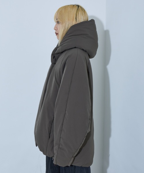 中綿 ボリューム フード ブルゾン（ダウンジャケット/コート）｜NOMINE