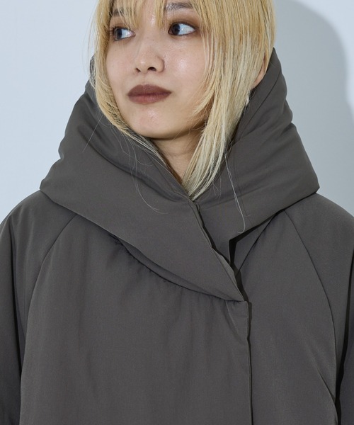 中綿 ボリューム フード ブルゾン（ダウンジャケット/コート）｜NOMINE