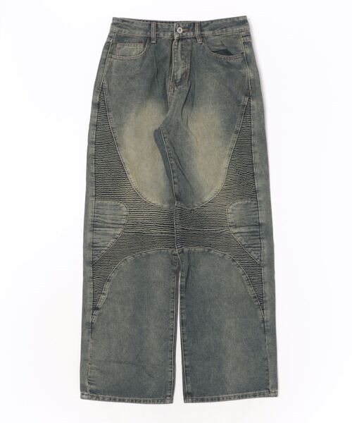 aimoha(アイモハ)の「【aimoha neo】 Stylish Worn-Look Denim(デニムパンツ・メンズ・ブルー・MEDIUM/LARGE/X-LARGE/XX-LARGE)」の15枚目の写真