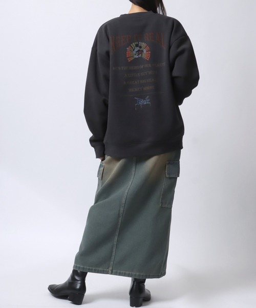 セール】Disney/ディズニー ヴィンテージライク ピグメント風 フロント