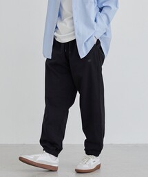 【WELLTECT】ワンポイントロゴ刺繍スウェットパンツ