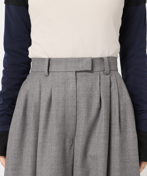 CITYSHOP（シティーショップ）の「《追加》VOLUME WOOL パンツ（その他パンツ・レディース・ブラック/グレー・36/38）」の17枚目の写真