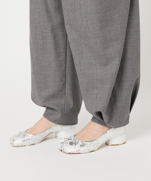 CITYSHOP（シティーショップ）の「《追加》VOLUME WOOL パンツ（その他パンツ・レディース・ブラック/グレー・36/38）」の19枚目の写真