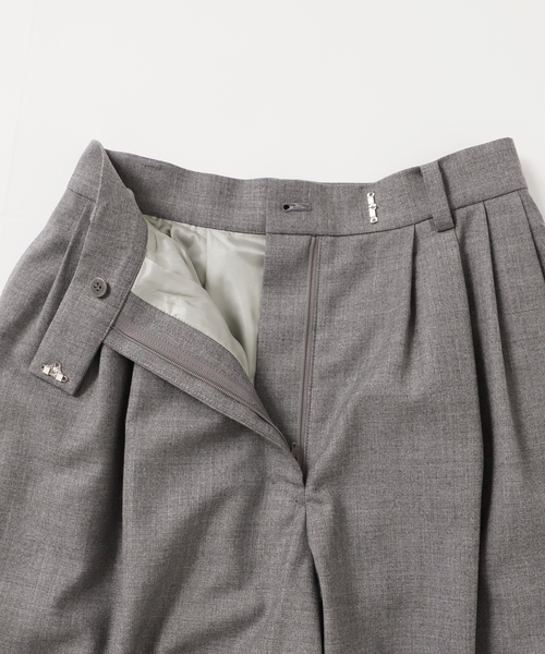 CITYSHOP（シティーショップ）の「《追加》VOLUME WOOL パンツ（その他パンツ・レディース・ブラック/グレー・36/38）」の22枚目の写真