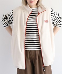 【DISCUS×CEPO】別注 フリースジップベスト