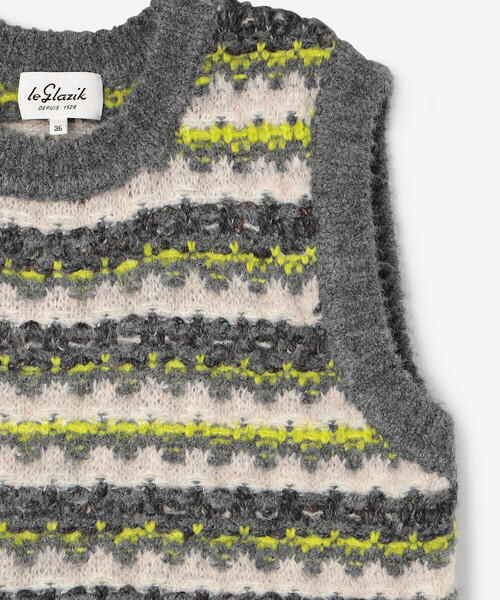 LE GLAZIK（ルグラジック）の「LE GLAZIK | ジャカード クルーネック