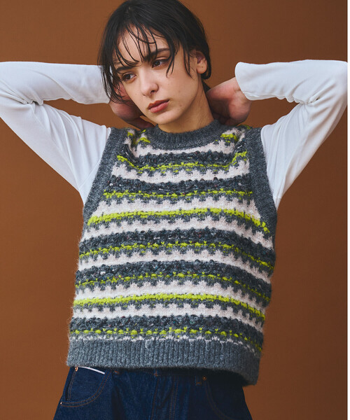 LE GLAZIK（ルグラジック）の「LE GLAZIK | ジャカード クルーネック