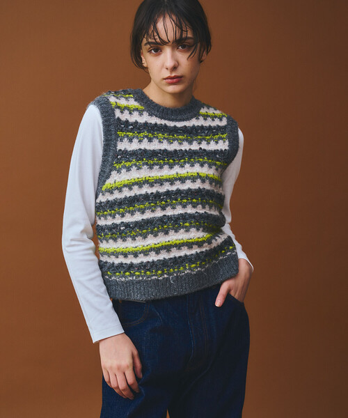 LE GLAZIK（ルグラジック）の「LE GLAZIK | ジャカード クルーネック