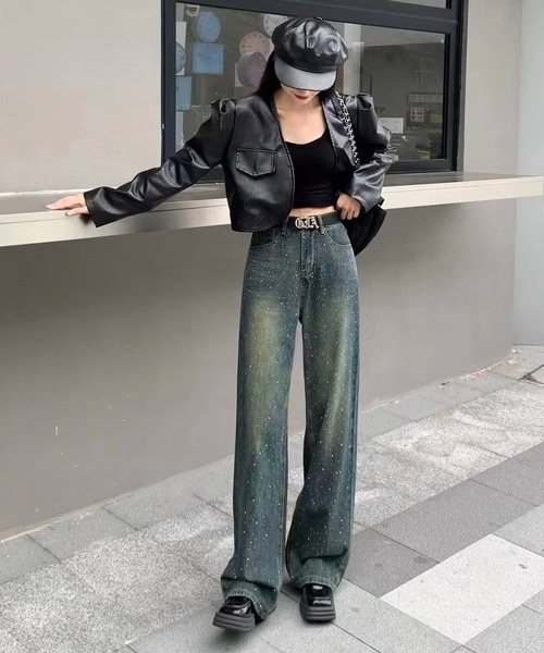 AFB スタッツデニム Pants – AFB