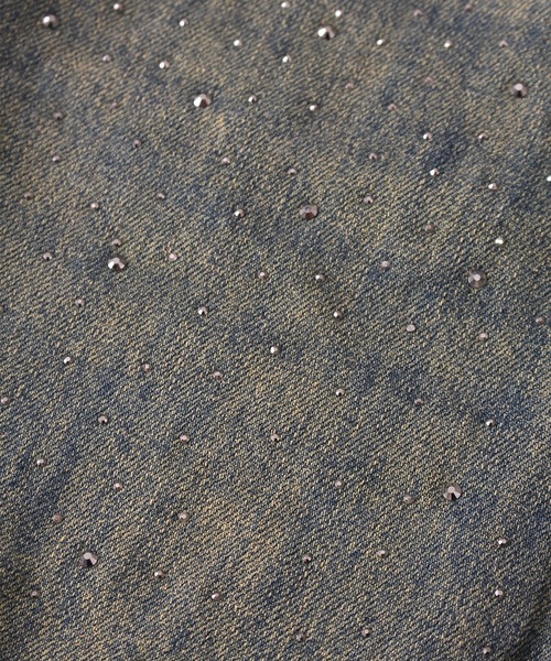 SpRay（スプレイ）の「デニムスタッズストレートパンツ（デニムパンツ・レディース・ブラック/ブルー系その他2・SMALL/MEDIUM）」の12枚目の写真