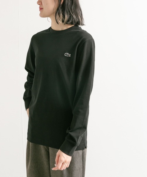 LACOSTE（ラコステ）の「LACOSTE　ロングスリーブTシャツ（Tシャツ/カットソー・レディース・ホワイト/ネイビー/ブラック・2）」の8枚目の写真