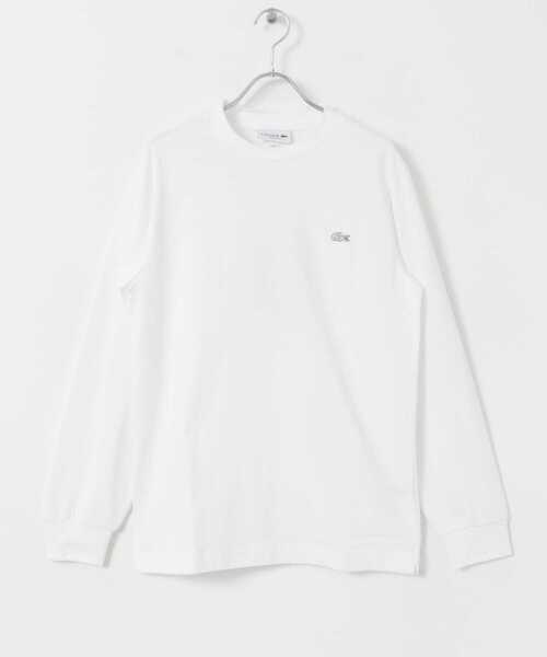 LACOSTE（ラコステ）の「LACOSTE　ロングスリーブTシャツ（Tシャツ/カットソー・レディース・ホワイト/ネイビー/ブラック・2）」の18枚目の写真