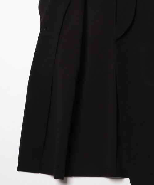 ROBES&CONFECTIONS（ローブスコンフェクションズ）の「Robes & Confections/ローブス&コンフェクションズ/Punch Needle Double Jersey Frock Coat（チェスターコート・レディース・ブラック・1/3）」の4枚目の写真