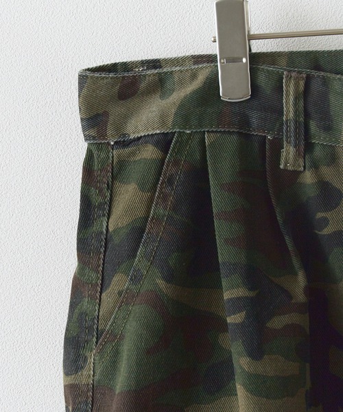 Theater code(シアターコード)の「wide camouflage cargo pants / ワイド カモフラージュ カーゴパンツ(カーゴパンツ・メンズ・カモフラージュ・3/2)」の9枚目の写真