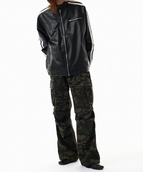 Theater code(シアターコード)の「wide camouflage cargo pants / ワイド カモフラージュ カーゴパンツ(カーゴパンツ・メンズ・カモフラージュ・3/2)」の20枚目の写真