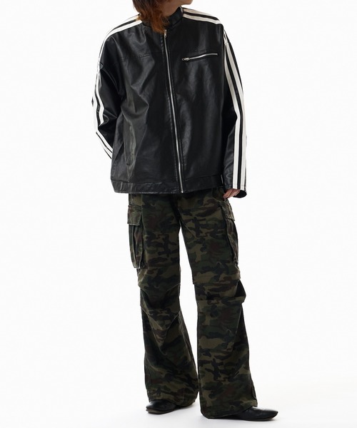 Theater code(シアターコード)の「wide camouflage cargo pants / ワイド カモフラージュ カーゴパンツ(カーゴパンツ・メンズ・カモフラージュ・3/2)」の21枚目の写真