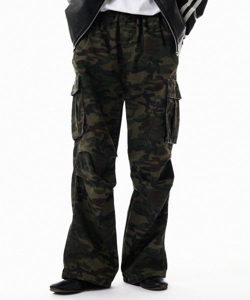 Theater code(シアターコード)の「wide camouflage cargo pants / ワイド カモフラージュ カーゴパンツ(カーゴパンツ・メンズ・カモフラージュ・3/2)」の16枚目の写真