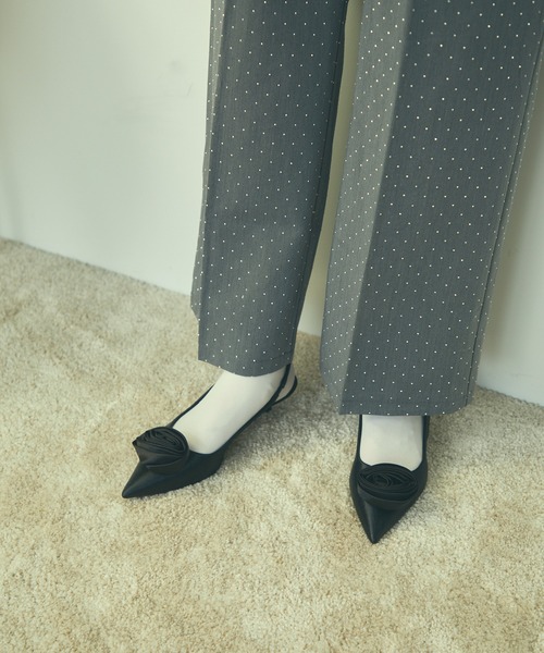 TITTY&CO.（ティティーアンドコー）の「ローズパンプス（パンプス・レディース・シルバー/ブラック/アイボリー・LARGE/MEDIUM）」の10枚目の写真