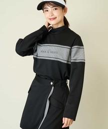 a.v.v | レディースゴルフウエア モックネックプルオーバー(Tシャツ/カットソー)