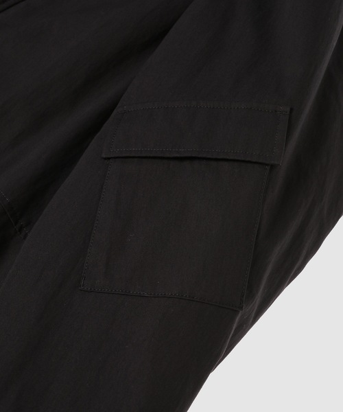 COMME des GARCONS HOMME(コム デ ギャルソン・オム)の「コットンナイロン ミリタリーフード(ミリタリージャケット・メンズ・ブラック/ベージュ・S/M/L/XS)」の6枚目の写真