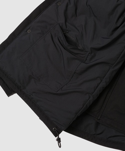 COMME des GARCONS HOMME(コム デ ギャルソン・オム)の「コットンナイロン ミリタリーフード(ミリタリージャケット・メンズ・ブラック/ベージュ・S/M/L/XS)」の8枚目の写真