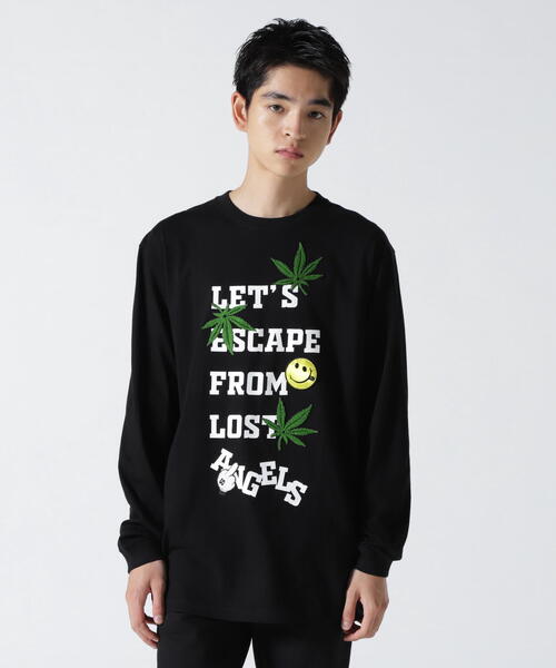 STUD MUFFIN（スタッドマフィン）の「STUD MUFFIN/スタッドマフィン/Let's escape&サガラパッチLS TEE（Tシャツ/カットソー・メンズ・ブラック/ホワイト・2/4/3）」の11枚目の写真