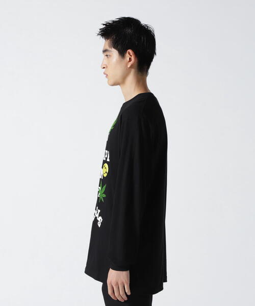 STUD MUFFIN（スタッドマフィン）の「STUD MUFFIN/スタッドマフィン/Let's escape&サガラパッチLS TEE（Tシャツ/カットソー・メンズ・ブラック/ホワイト・2/4/3）」の12枚目の写真